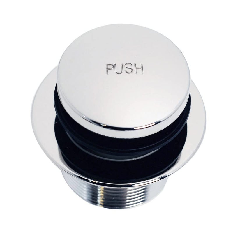 Westbrass Tip-Toe Sch. 40 PVC Bath Waste with One-Hole Elbow, Polished Chrome, D49321-26 - Image 4